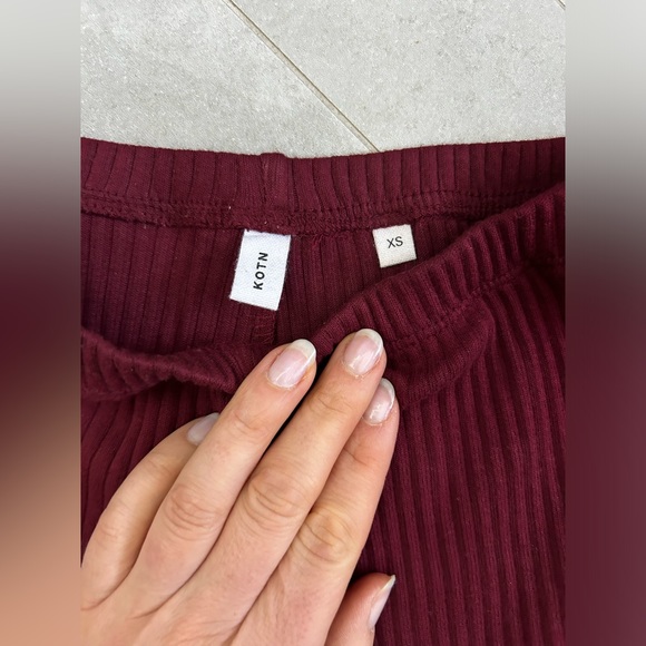 KOTN Ribbed Bike Short - Picture 3 of 6